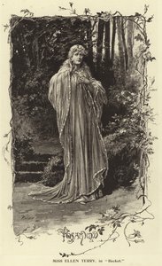 Panna Ellen Terry w Becket autorstwa English Photographer