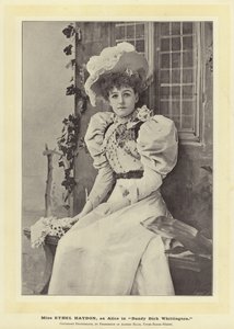 Panna Ethel Haydon jako Alice w Dandy Dick Whittington