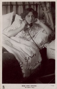 Panna Evie Greene: Wczesny telefon autorstwa English Photographer