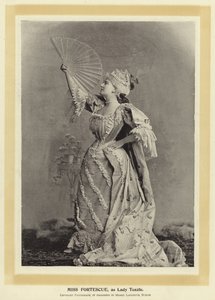 Panna Fortescue, jako Lady Teazle