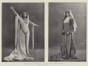 Miss Julia Neilson jako Constance w King John, w Teatrze Jej Królewskiej Mości