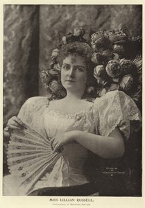 Panna Lillian Russell autorstwa English Photographer