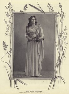 Panna Maud Jeffries autorstwa English Photographer