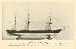 Model HMS Warrior autorstwa English Photographer