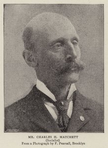 Pan Charles H. Matchett autorstwa English Photographer