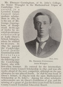 Pan Ebenezer Cunningham, starszy wrangler autorstwa English Photographer