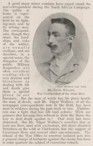Pan Edgar Wallace, korespondent wojenny Daily Mail autorstwa English Photographer