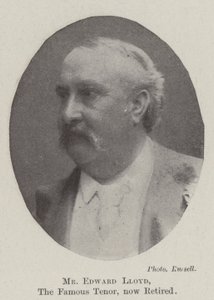 Pan Edward Lloyd, Słynny Tenor, obecnie na emeryturze autorstwa English Photographer