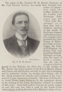 Pan FWH Harris autorstwa English Photographer