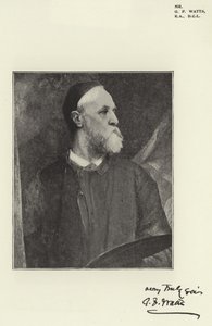 Pan GF Watts, RA, DCL autorstwa English Photographer