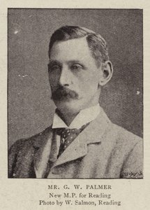 Pan G W Palmer autorstwa English Photographer