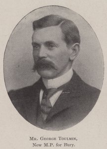 Pan George Toulmin, nowy poseł Bury autorstwa English Photographer
