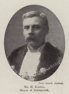 Pan H Kimber, burmistrz Portsmouth autorstwa English Photographer