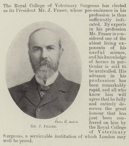 Pan J. Fraser autorstwa English Photographer