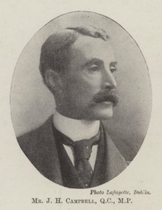 Pan JH Campbell, QC, MP autorstwa English Photographer