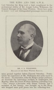 Pan J L Wilkinson, Dyrektor Great Western Railway autorstwa English Photographer
