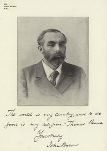 Pan John Burns, MP autorstwa English Photographer