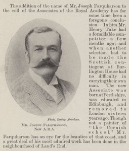 Pan Joseph Farquharson, Nowa ARA autorstwa English Photographer