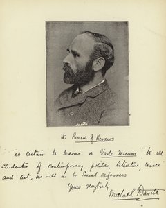 Pan Michael Davitt autorstwa English Photographer