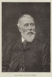 Pan Samuel Cunliffe Lister autorstwa English Photographer