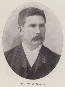 Pan WJ Napier autorstwa English Photographer