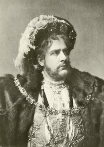 Pan William Terriss jako Henryk VIII (wklęsłodruk) autorstwa English Photographer