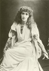 Pani Beerbohm Drzewo jako Ofelia (wklęsłodruk) autorstwa English Photographer