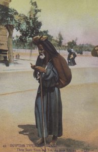 Stary Arab, Egipt (zdjęcie kolorowe) autorstwa English Photographer
