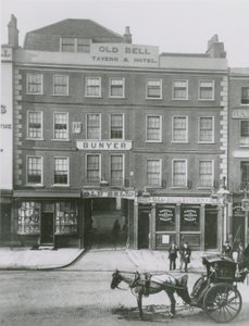 Old Bell Tavern and Hotel, Londyn autorstwa English Photographer