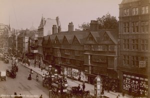 Stare domy, Staple Inn, Holborn autorstwa English Photographer