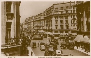 Oxford Circus, Londyn autorstwa English Photographer