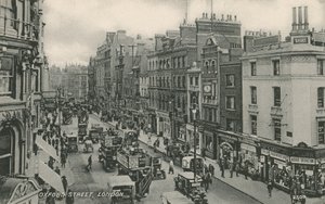 Oxford Street, Londyn autorstwa English Photographer