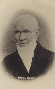 Patrick Bronte (1777-1861), urodzony w Irlandii angielski wikary i poeta autorstwa English Photographer