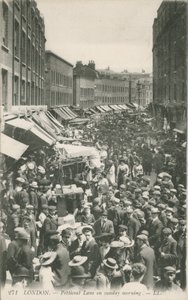 Petticoat Lane w niedzielę rano autorstwa English Photographer