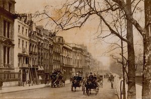Piccadilly, Londyn, patrząc na wschód autorstwa English Photographer