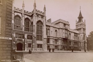 Pocztówka z Biblioteką Wewnętrznej Świątyni autorstwa English Photographer