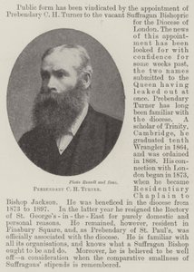 Prebendariusz C H Turner autorstwa English Photographer