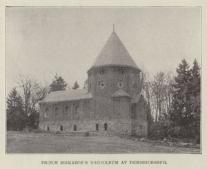 Mauzoleum księcia Bismarcka w Friedrichsruh autorstwa English Photographer