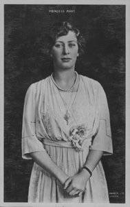 Księżniczka Maria (zdjęcie czarno-białe) autorstwa English Photographer