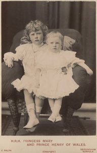Księżniczka Maria i książę Henryk Walii autorstwa English Photographer