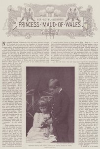 Księżniczka Maud i książę Walii Jerzy (Duke of York)