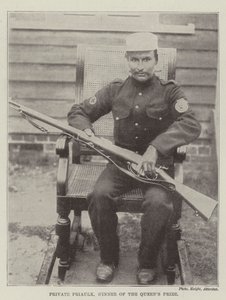 Prywatny Priaulx, zdobywca nagrody Queens autorstwa English Photographer