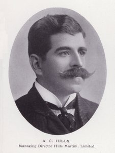 Prominent Men of London: A C Hills (zdjęcie czarno-białe) autorstwa English Photographer