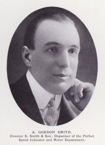 Prominent Men of London: A Gordon Smith (zdjęcie czarno-białe) autorstwa English Photographer