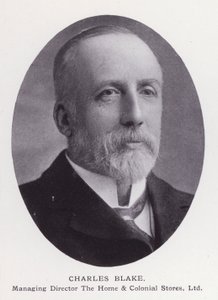 Prominent Men of London: Charles Blake (zdjęcie czarno-białe) autorstwa English Photographer