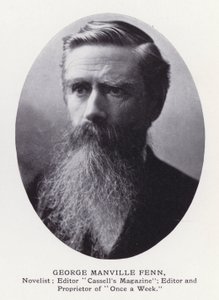 Prominent Men of London: George Manville Fenn (zdjęcie czarno-białe) autorstwa English Photographer