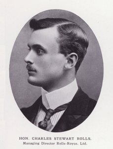 Prominent Men of London: Hon Charles Stewart Rolls (zdjęcie czarno-białe) autorstwa English Photographer