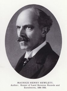 Prominent Men of London: Maurice Henry Hewlett (zdjęcie czarno-białe) autorstwa English Photographer