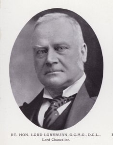 Prominent Men of London: Rt Hon Lord Loreburn (zdjęcie czarno-białe) autorstwa English Photographer