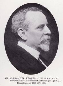 Prominent Men of London: Sir Alexander Pedler (czarno-białe zdjęcie) autorstwa English Photographer